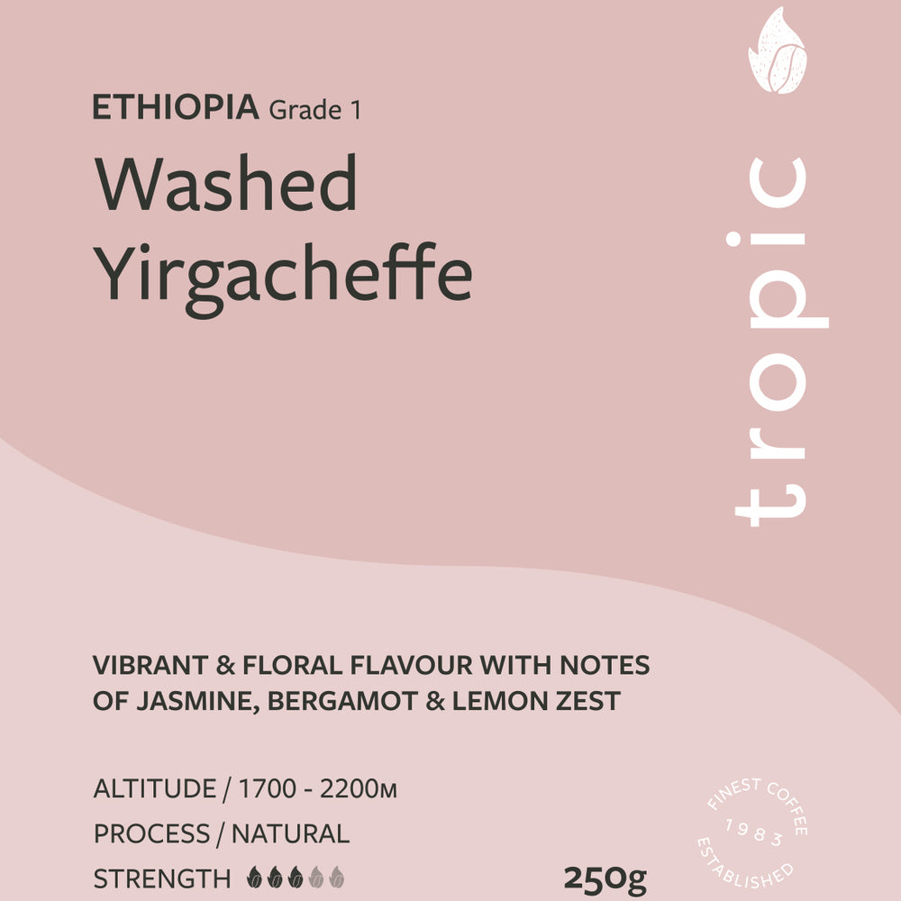 Ethiopia Washed Yirgacheffe Grade 1