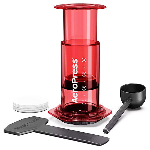 AeroPress Clear Red