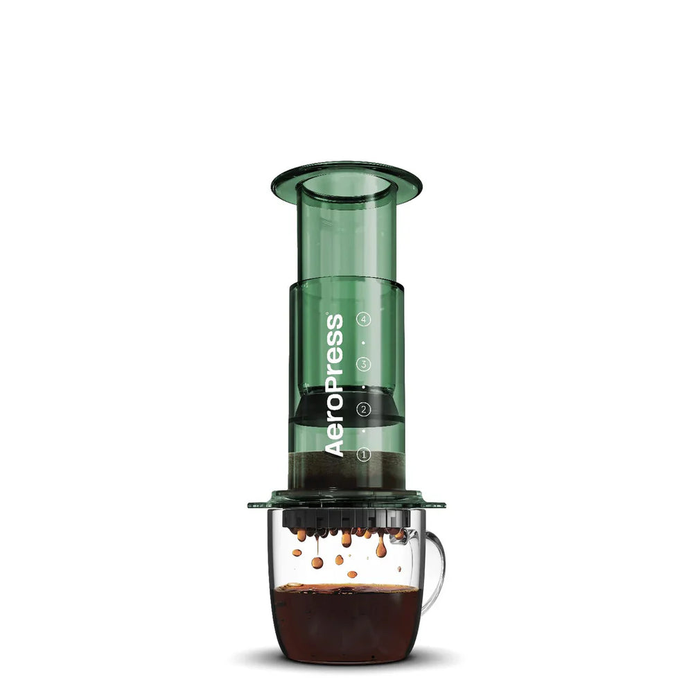 AeroPress Clear Green