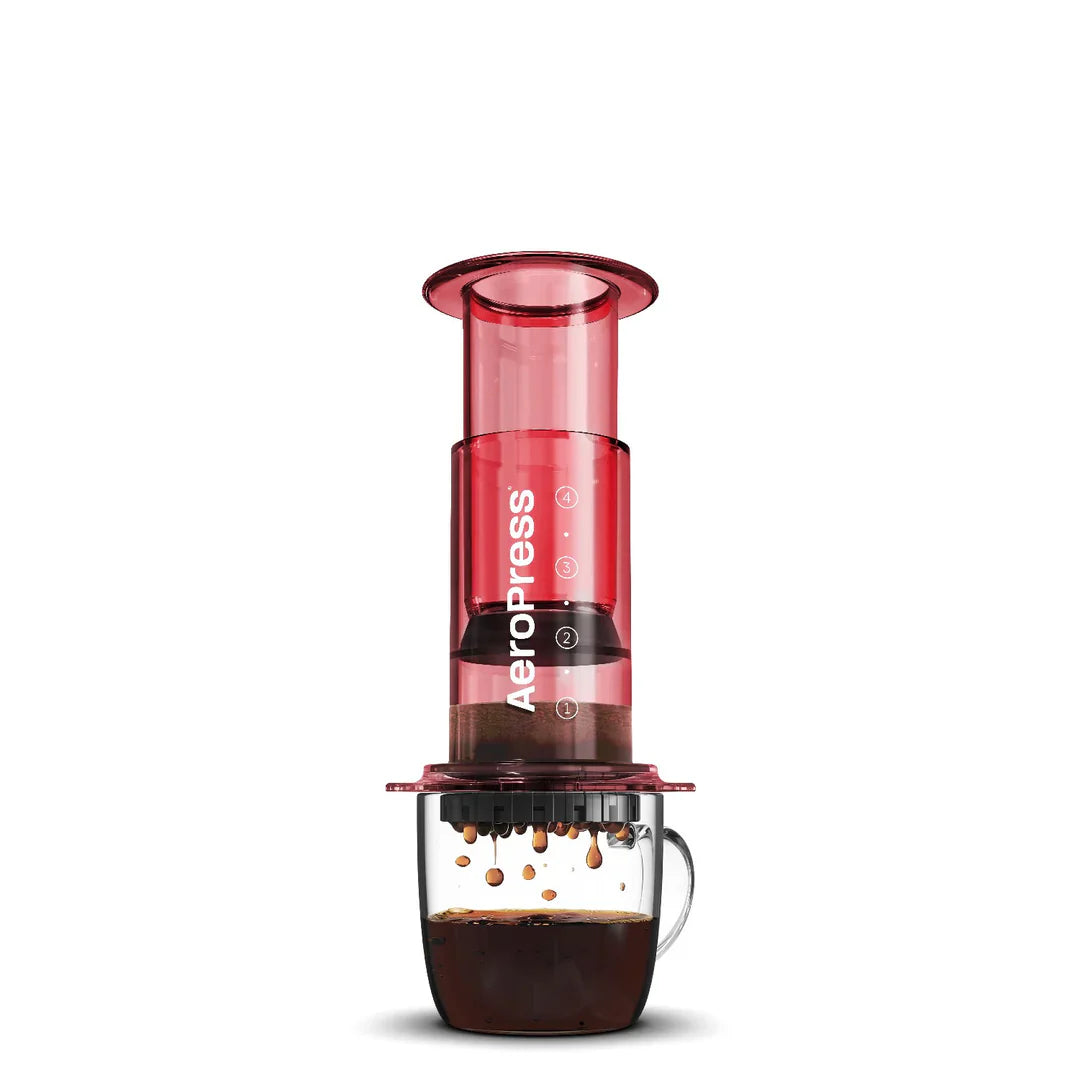 AeroPress Clear Red