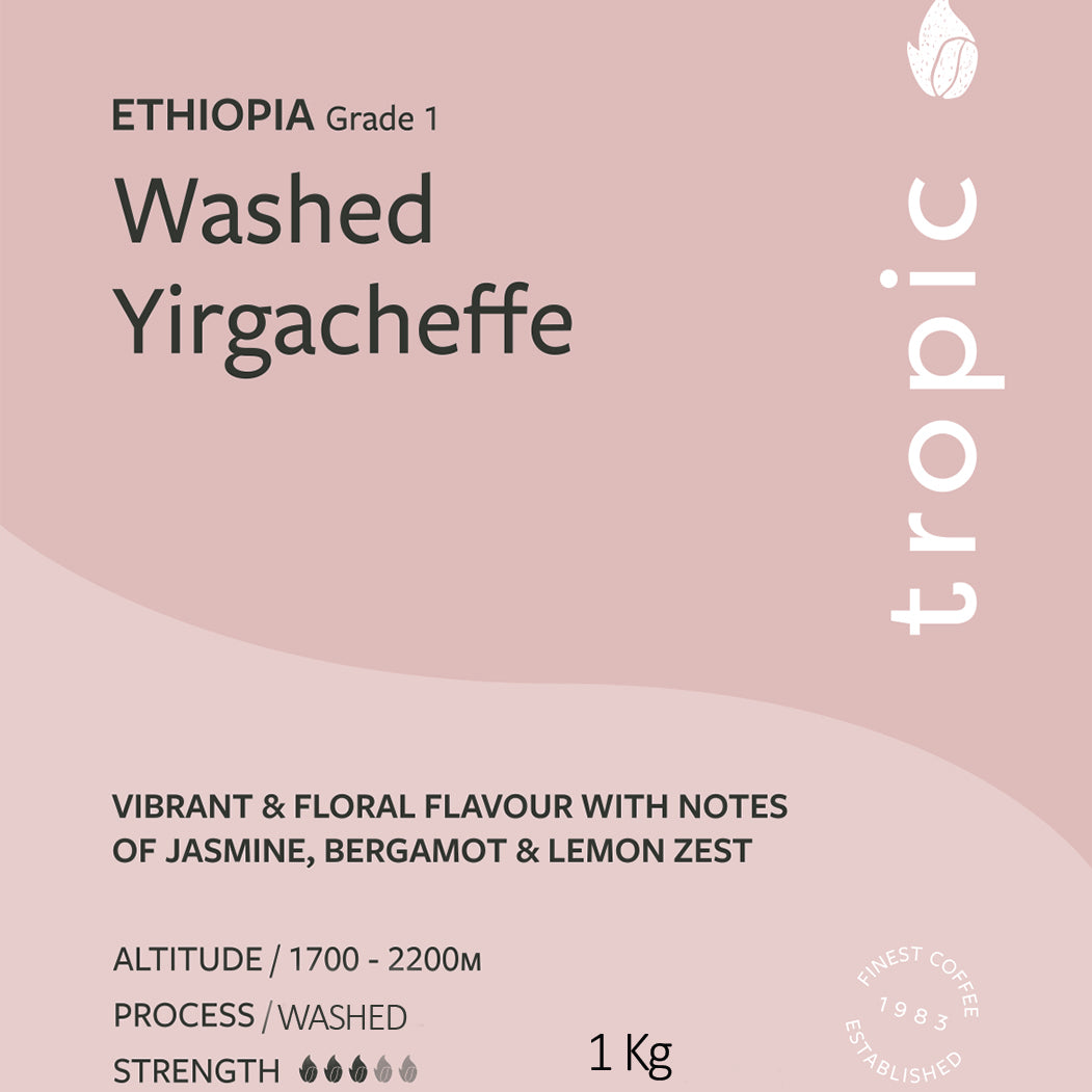 Ethiopia Washed Yirgacheffe Grade 1