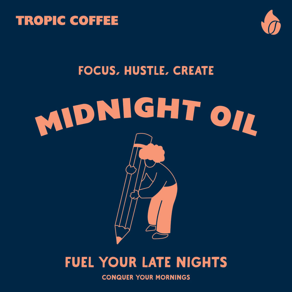 Midnight Oil. Coffee Blend
