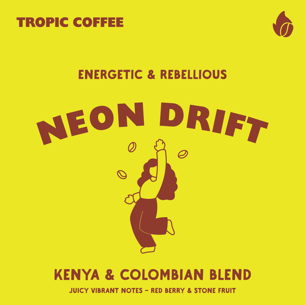 Neon Drift. Coffee Blend
