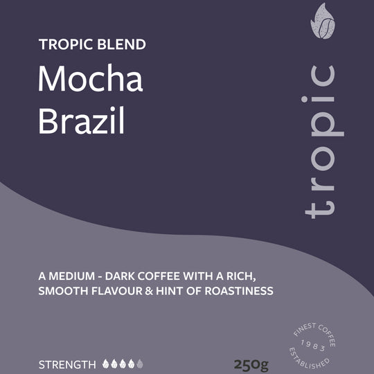 Tropic's Mocha Brazil Blend Coffee