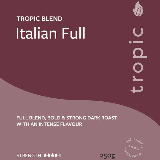Tropic's Italian Full Blend Coffee