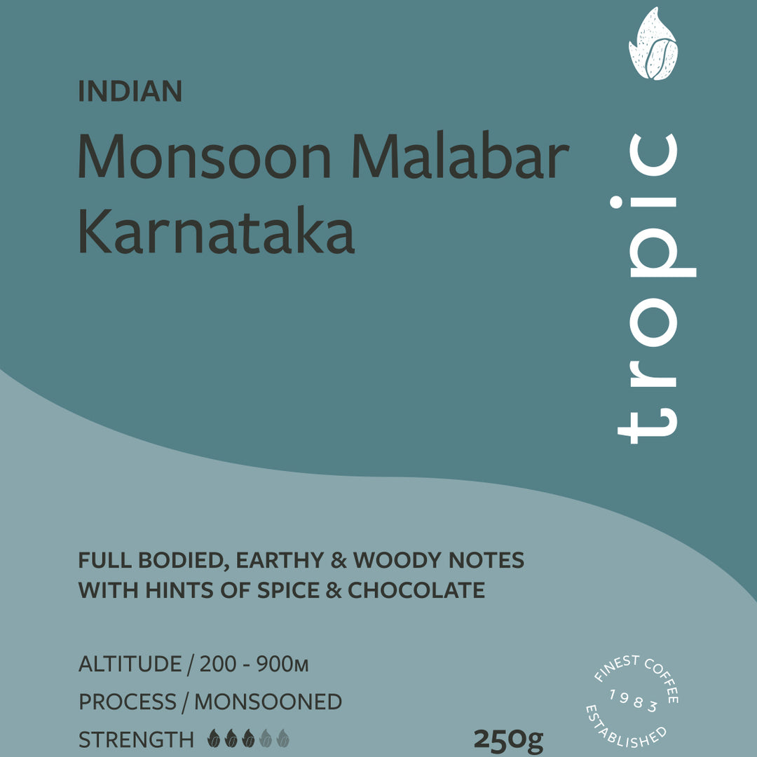 Indian Monsoon Malabar Karnataka Coffee