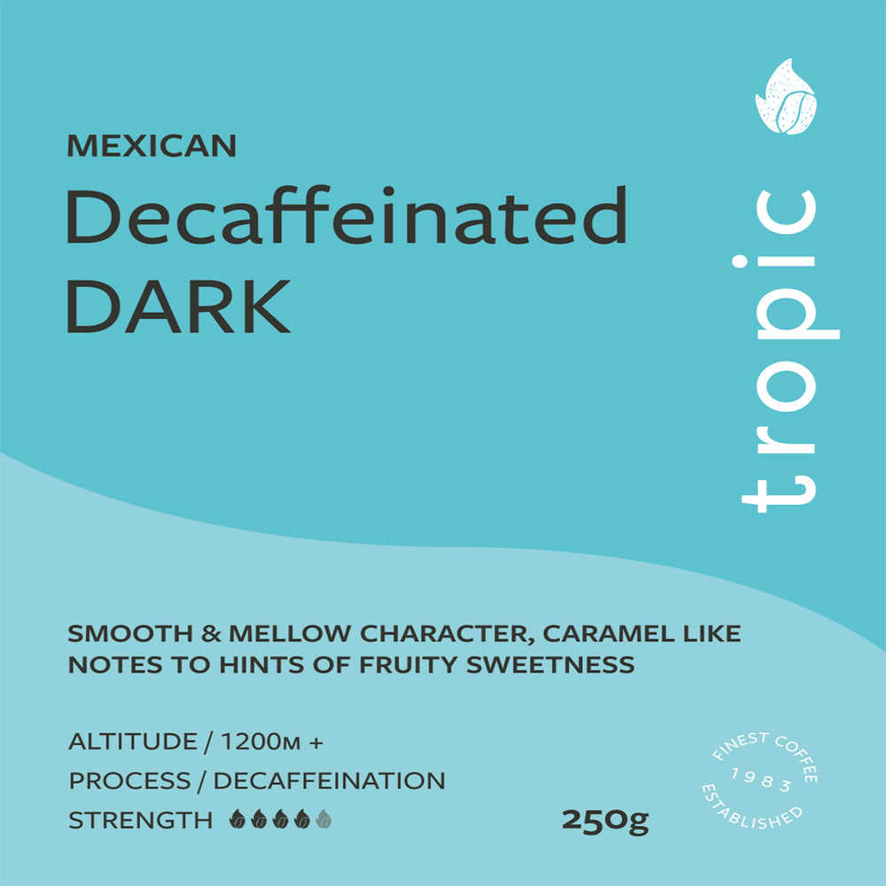 Decaffeinated Dark Coffee