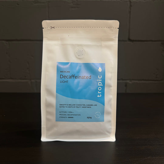 Mexcian Mountain water Decaffeinated Light Coffee