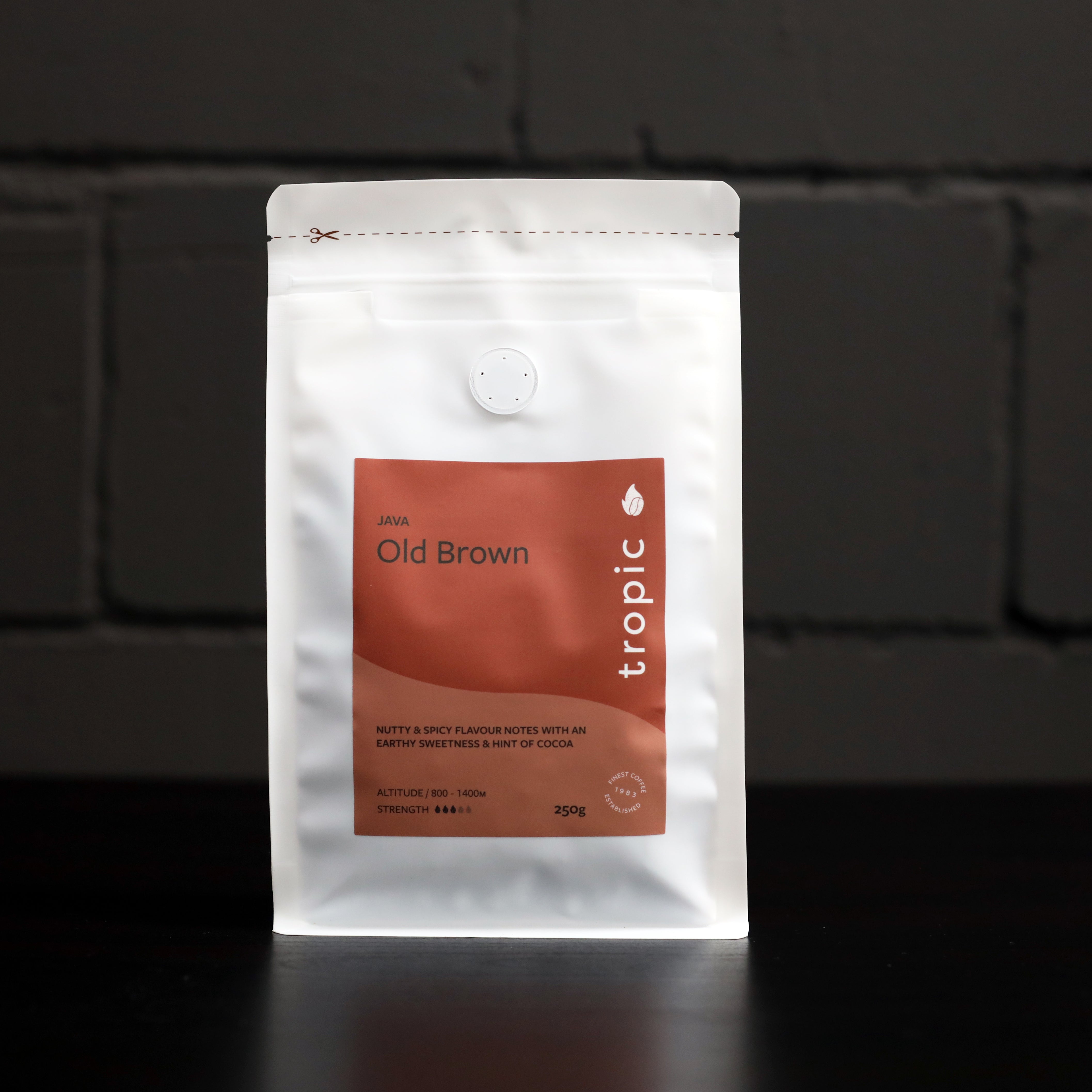 Old Brown Java Coffee | Single Origin | Rare coffee β Tropic Coffee Ltd